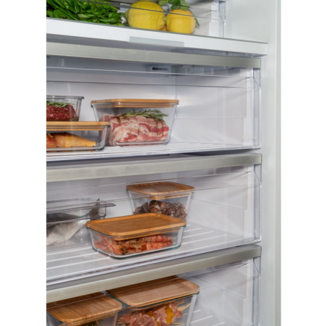 BERTAZZONI RFL4560S5FPNS Εντοιχιζόμενος Ψυγειοκαταψύκτης SideBySide 105cm Λευκό